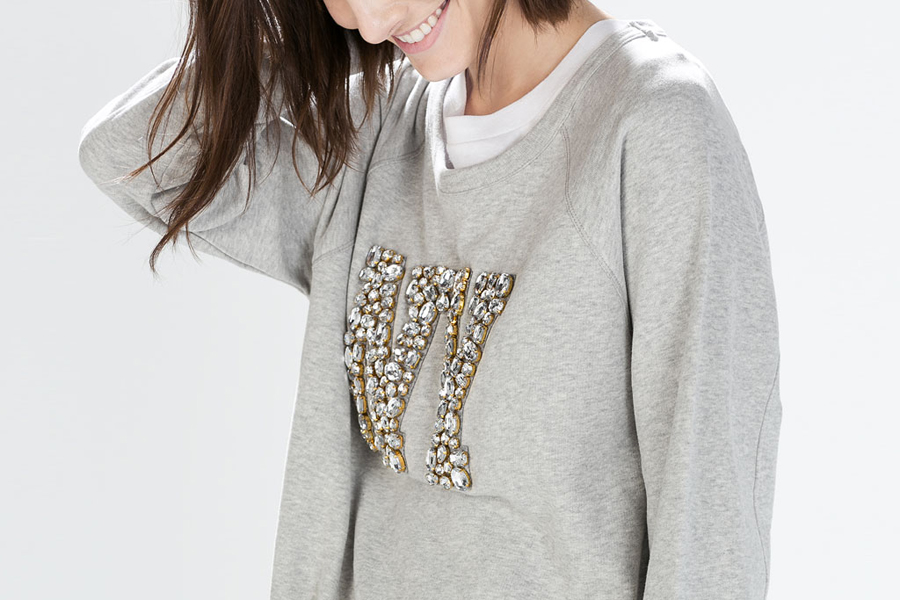 Gray Sweatshirt